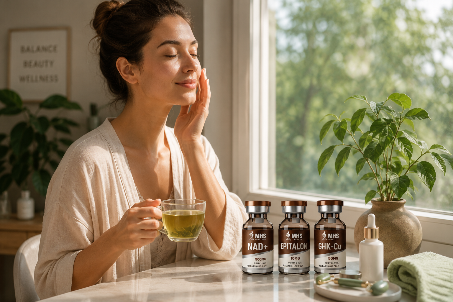 How Peptides Fit Into Modern Anti-Aging Routines