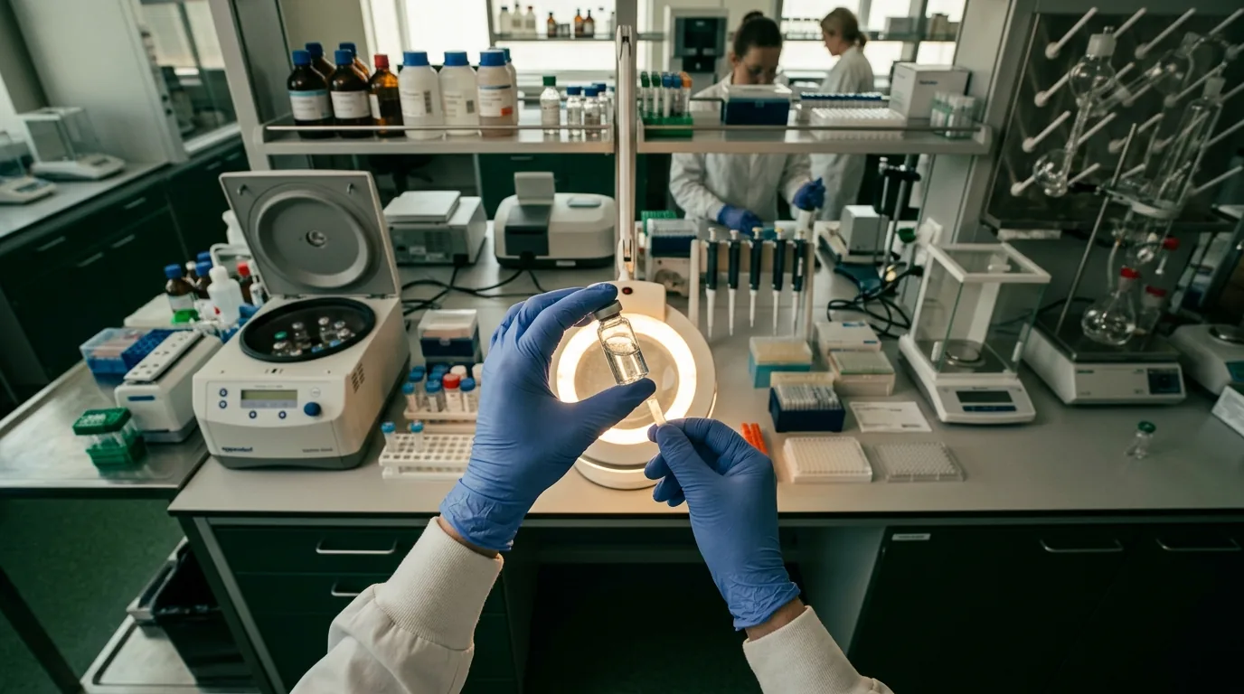 Quality control inspection in laboratory